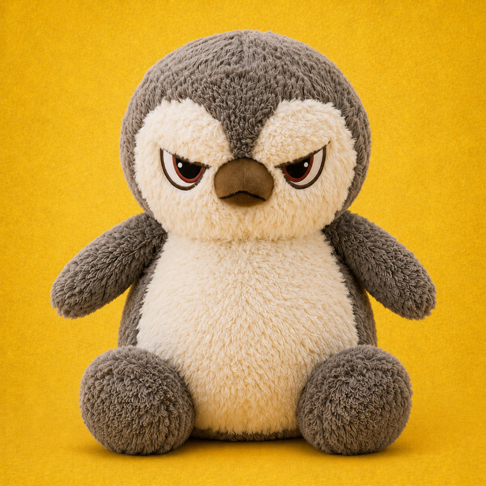 ollie the penguin plush grumpimals